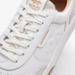 Maximinima Axis white barefoot sneaker close-up showing upper material, laces and branding detail