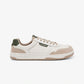 Maximinima Axis off-white and green barefoot sneaker side profile with wide toe box and zero-drop minimalist sole