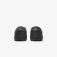 Maximinima Axis black barefoot sneaker rear heel view showing minimalist construction and natural shape
