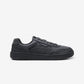 Maximinima Axis black barefoot sneaker side profile with wide toe box and zero-drop minimalist sole