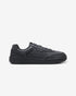 Maximinima Axis black barefoot sneaker side profile with wide toe box and zero-drop minimalist sole