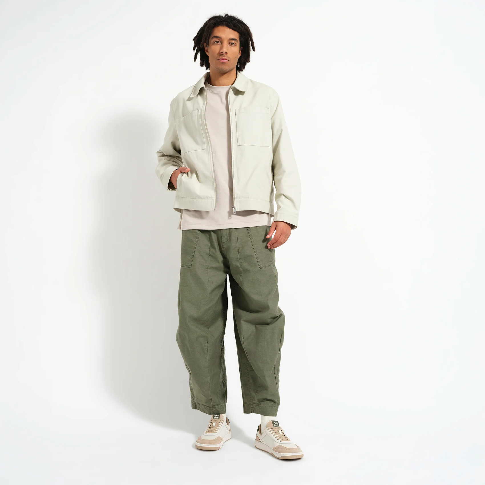 Axis - Off-White/Green